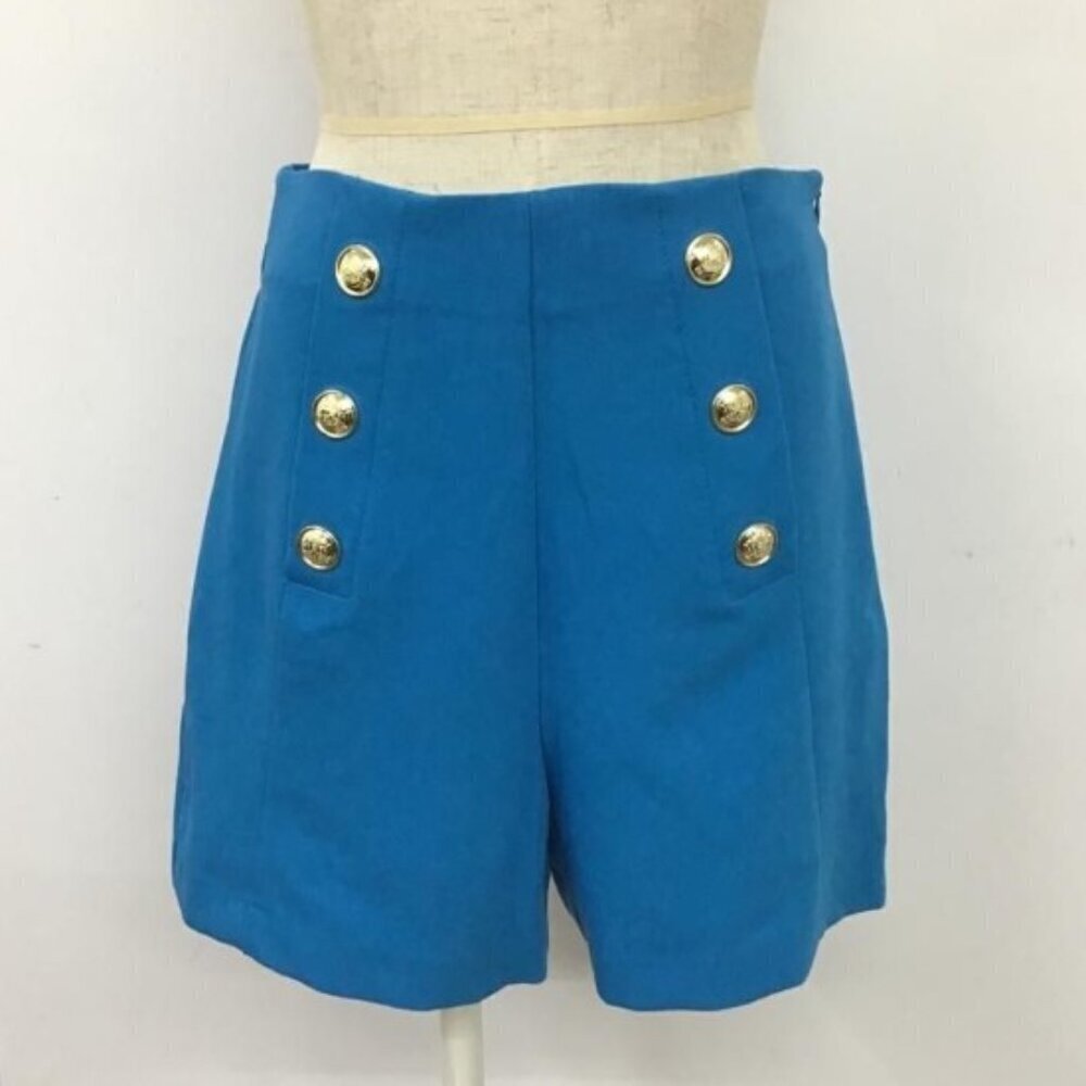 Zara Shorts Front Button Size M 1608 025 402